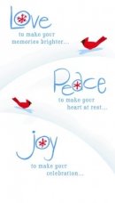 Boxed Card Christmas Love Peac