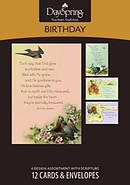 Boxed Card Birthday Victorian