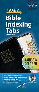 Bible Index Tab Rainbow Regular