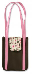 True Images Bible Bag: Chocolate & Bubble Gum, Microfiber
