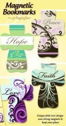 Magnetic Cross Bookmarks Set of 4