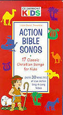 Kids Classics Action Bible Songs Dvd