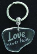 Love Crystal Key Ring