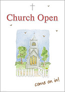 Church Open Come on In - A2 Poster