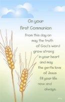 On Your First Communion: Prayer Card, Pack of 20