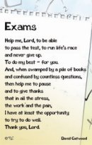 Exams Prayer Card - Pack of 20