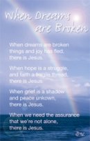When Dreams Are Broken Prayer Card - Pack of 20
