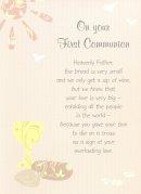 On Your First Communion Card - Single