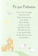 On Your Ordination Card - Single