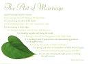 The Art of Marriage - Single