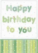 Happy birthday to you Card - 6 Pack