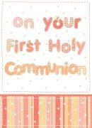 On your First Holy Communion Card - Single