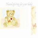 Thanksgiving For Your Baby Card - Pack of 6