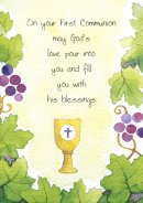 On Your First Communion - Single Card