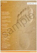 Footprints Poster