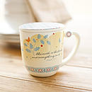 I Am His - Teacup with Lid