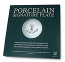 Signature Christening Plate