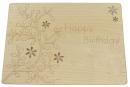 Birthday Card, Maple Wood - Single