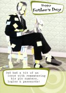Dad's Humour Happy Father's Day Card - Single