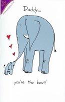 Daddy You're The Best Card
