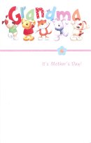 Grandma It's Mother's Day Card - Single