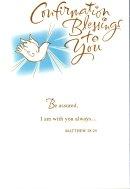 Confirmation Blessings to You Card - Single