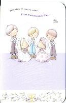Thinking Of You On Your First Communion Day Card - Single