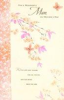 For a Wonderful Mum on Mother's Day Card - Single