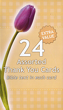 Assorted Thank You Cards - Pack of 24
