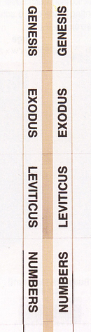 Index Tabs: Std, Gold Edge