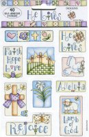He Lives Easter Stickers