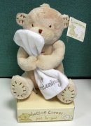 Christening Bear with Blanket