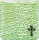 Mirror Magnet Green With Cross