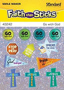 Go With God Stickers
