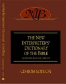 New Interpreter's Dictionary Of Thebible Cd-rom