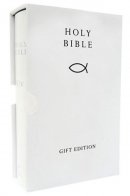 KJV Gift Bible: White, Imitation Leather