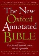 NRSV Oxford Annotated Bible with Apocrypha : Black, Leather, Thumb Index