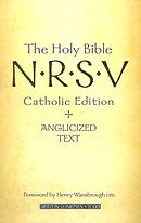 NRSV Bible:  Catholic Edition, Anglicised Text