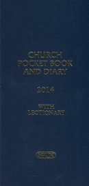 Church Pocket Book and Diary 2014 Blue