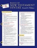 Nt Greek Syntax Laminated Sheet