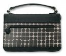 Linen-Look Patterned Cover: Black, XL