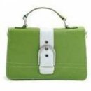 Jet Set Leather Melon Green Bible Cover, Large