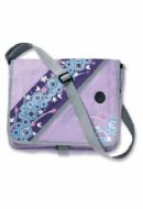 Freestyle Messenger Fabric Large Purple Bible Cover