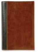Book Slipcover: Chocolate & Caramel, Medium