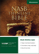NASB Thinline Bible: Paperback