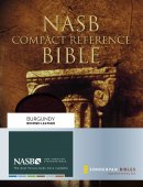NASB Compact Reference Bible: Burgundy, Bonded Leather