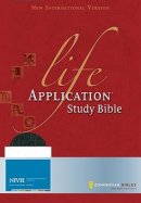 NIV Life Application Study Bible : Bonded Leather, Navy