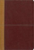 KJV/Amplified Large Print Parallel Bible: Camel/Rich Red: Italian Duo-Tone™,