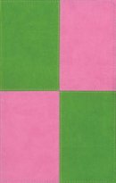 KJV Thinline Bible: Meadow Green/Pink, Imitation Leather