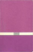 NASB Thinline Bible: Orchid/Butter Creme, Italian Duo Tone